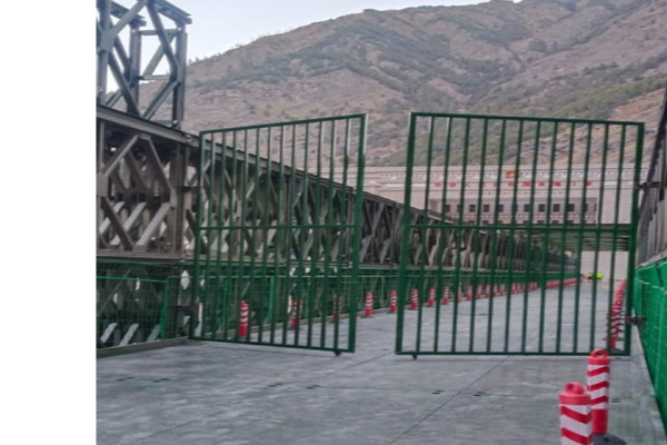 बेलीब्रिज निर्माण: रुसुवागढी नाका सञ्चालन गर्ने तयारी